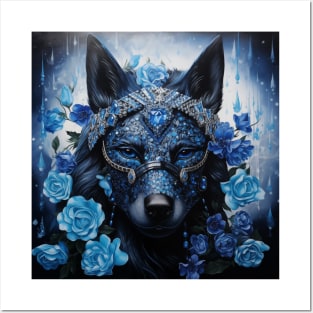 Black German Shepherd Posters and Art